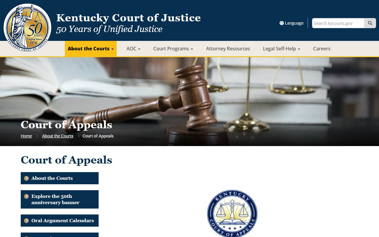 Ohio County court records Kentucky Court of Appeals source